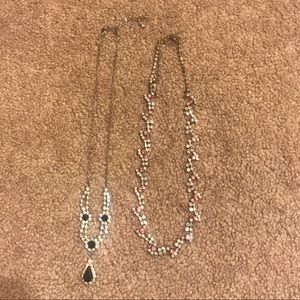 Two Silver Necklaces